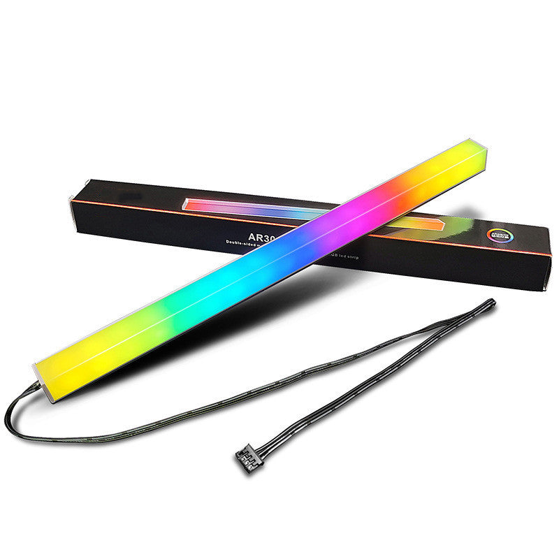 Aluminum Alloy Double-Sided Luminous Rgb Hard Light Strip